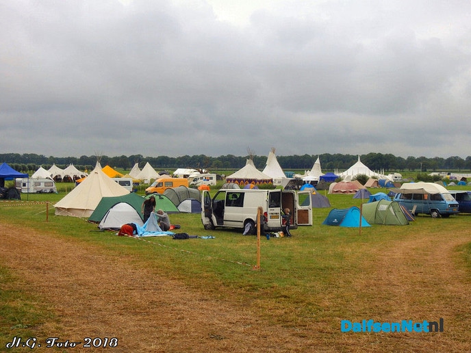 Festival terrein Living Village wordt steeds mooier. - Foto: H.G. Foto