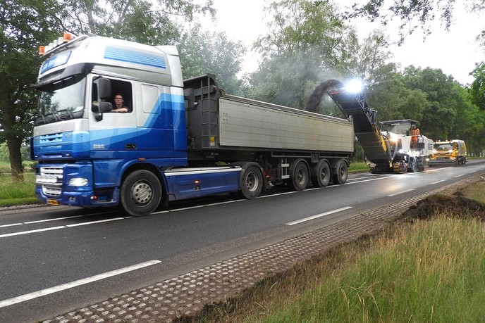 Werkzaamheden N348 Lemelerveld - Foto: Eigen geleverde foto