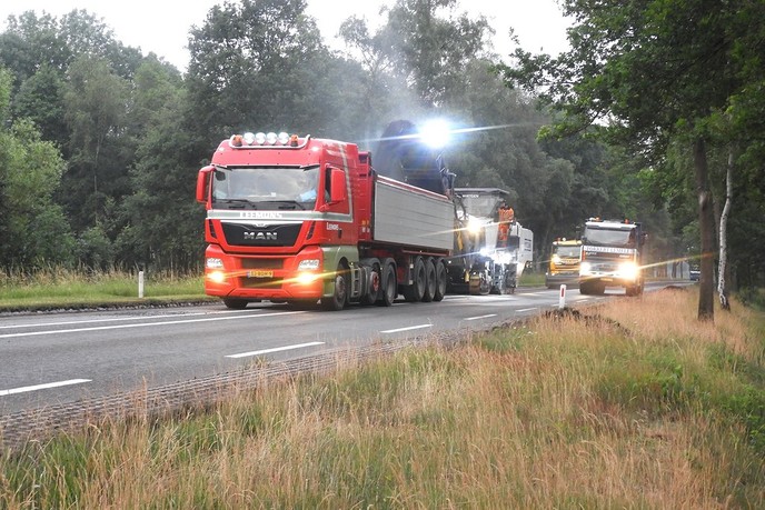Werkzaamheden N348 Lemelerveld - Foto: Eigen geleverde foto