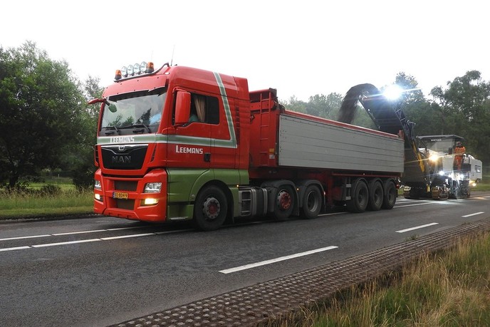 Werkzaamheden N348 Lemelerveld - Foto: Eigen geleverde foto