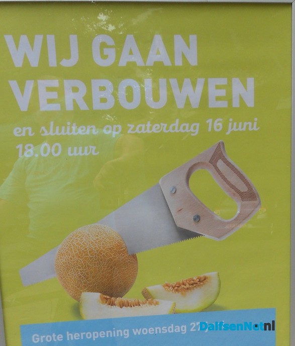 Verbouw Aldi filiaal Dalfsen