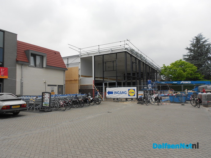 Voortgang verbouw Lidl