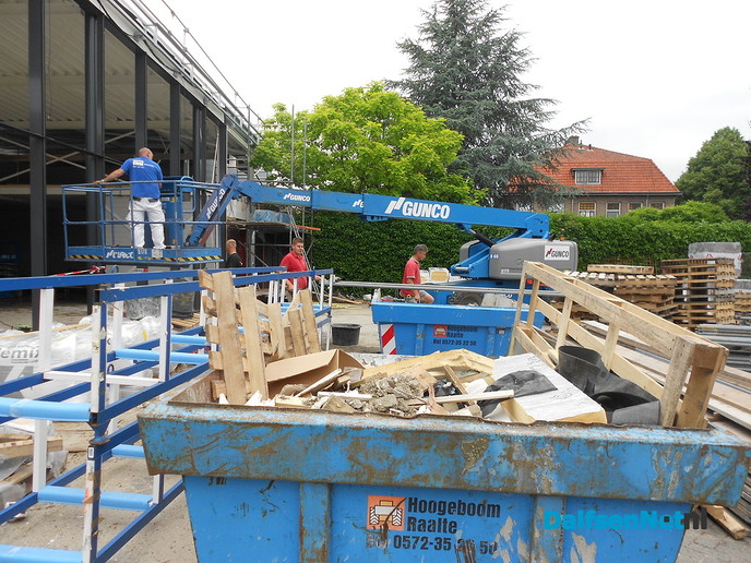 Voortgang verbouw Lidl