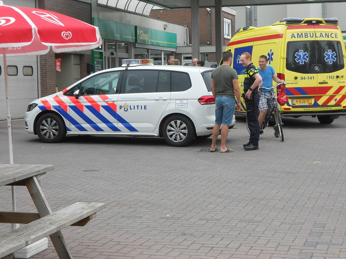 Het was gelukkig geen overval - Foto: Eigen geleverde foto