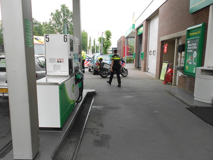Het was gelukkig geen overval - Foto: Eigen geleverde foto