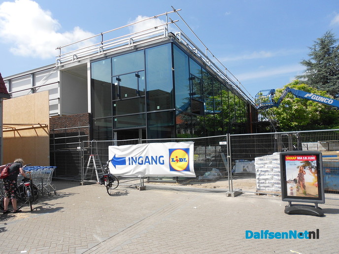 Voortgang bouw Lidl