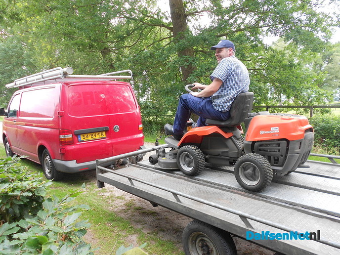 Hoogseizoen voor de grasmaaireperateur