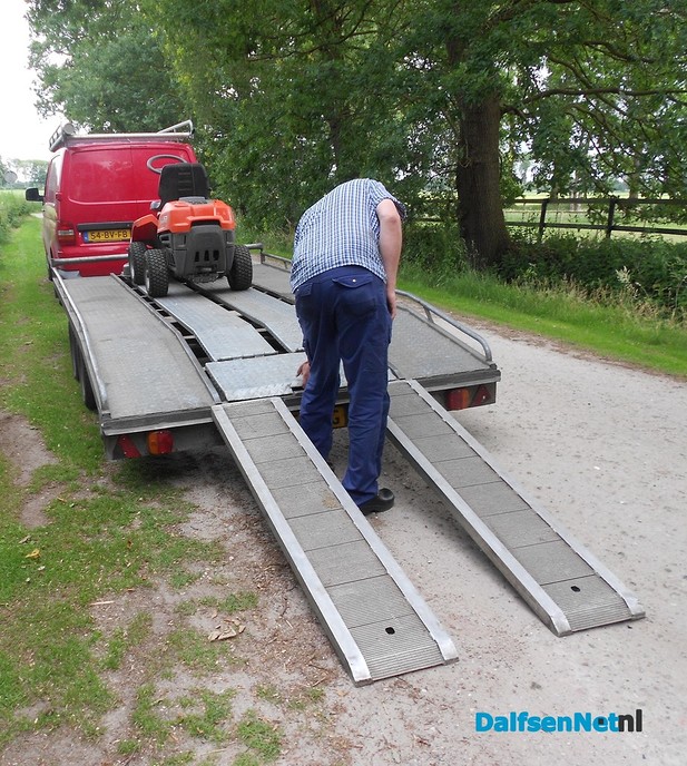 Hoogseizoen voor de grasmaaireperateur