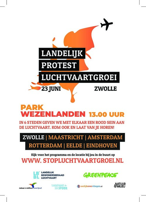Kom in actietegen laagvliegers - Foto: Eigen geleverde foto