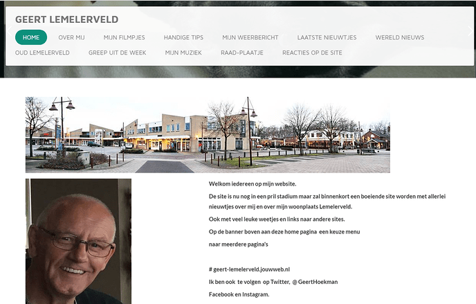 Geert is veur zich zelf begun - Foto: Eigen geleverde foto