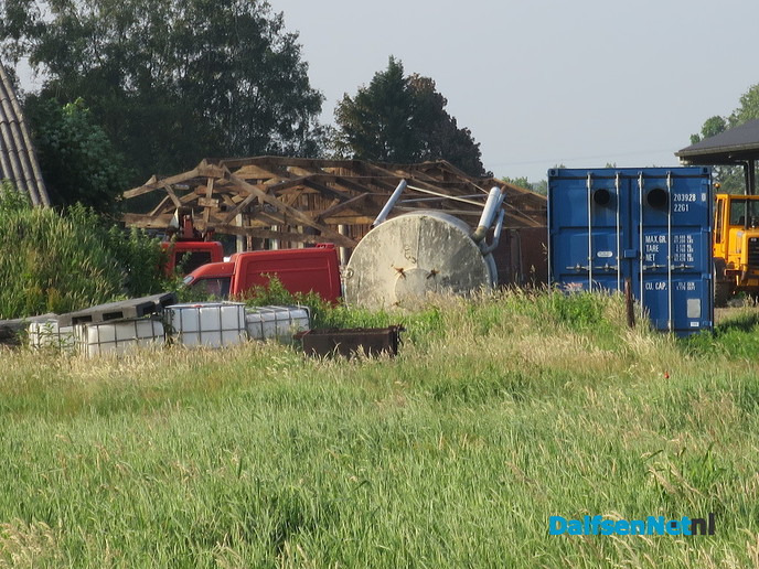 Wordt het toch nog mooi aan de Molenhoekweg - Foto: Wim
