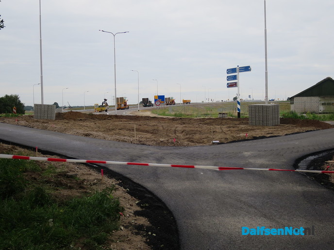 N35 bijna gereed, nog een nacht - Foto: Wim