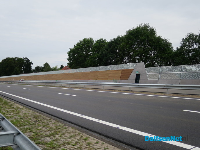 N35 bijna gereed, nog een nacht - Foto: Wim