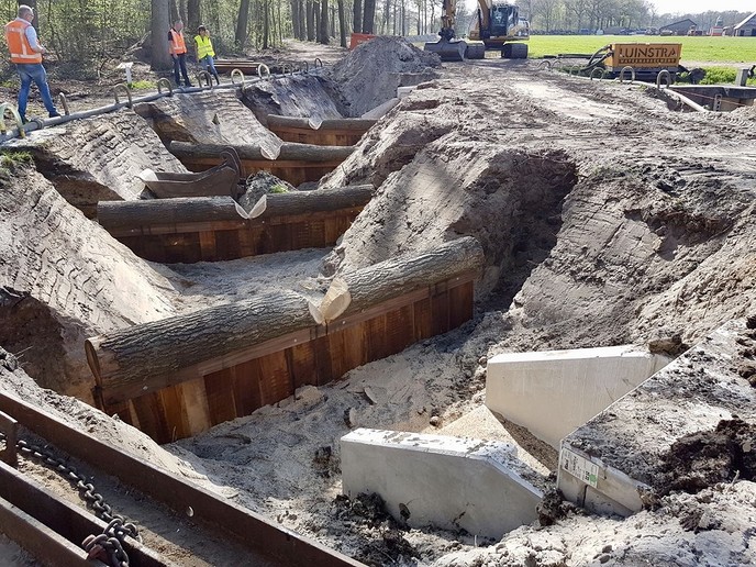 Eerste deel werkzaamheden Marswetering afgerond - Foto: Eigen geleverde foto