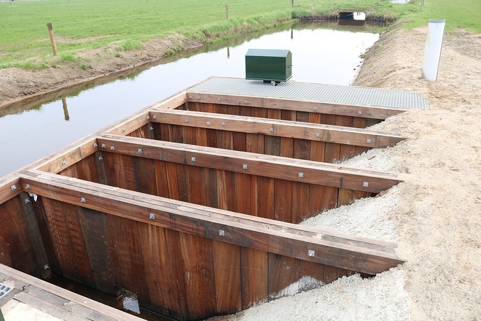 Eerste deel werkzaamheden Marswetering afgerond - Foto: Eigen geleverde foto