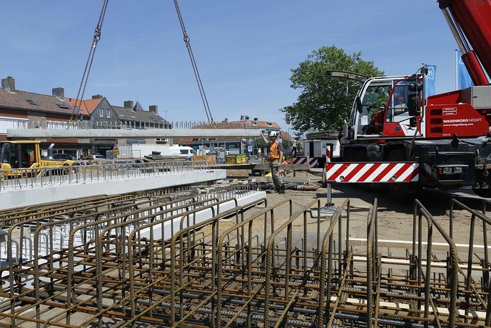 Foto’s parkeerkelder in aanbouw - Foto: Gemeente Dalfsen