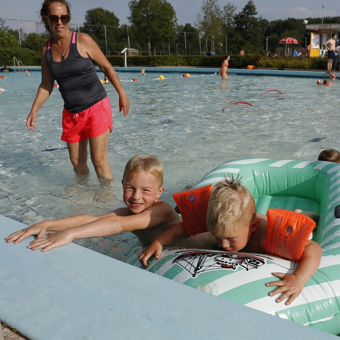 Zwemvierdaagse zwembad Gerner -dag 2 - Foto: Gemeente Dalfsen