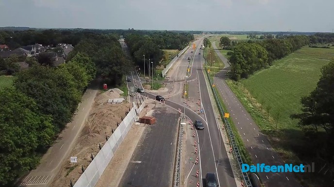 Drone foto beelden N35 Wijthmen - Foto: Ingezonden foto