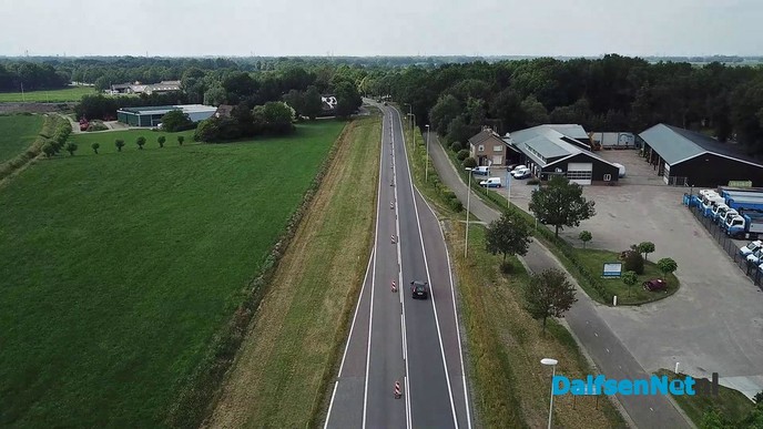 Drone foto beelden N35 Wijthmen - Foto: Ingezonden foto