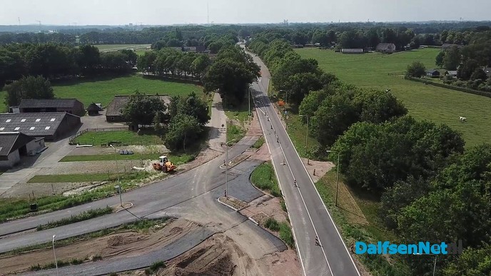 Drone foto beelden N35 Wijthmen - Foto: Ingezonden foto