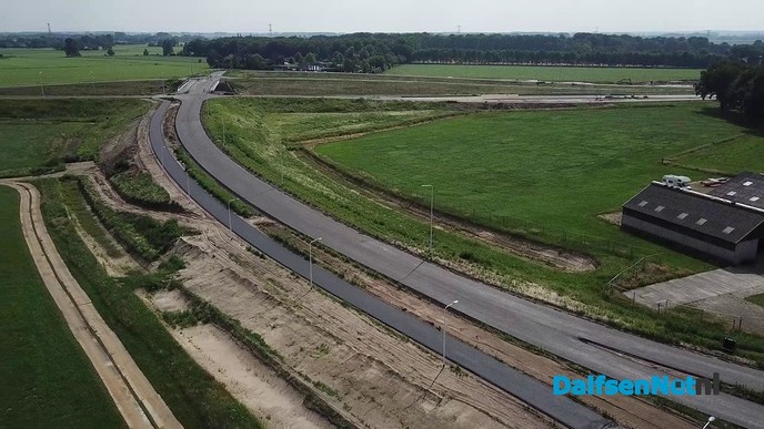 Drone foto beelden N35 Wijthmen - Foto: Ingezonden foto