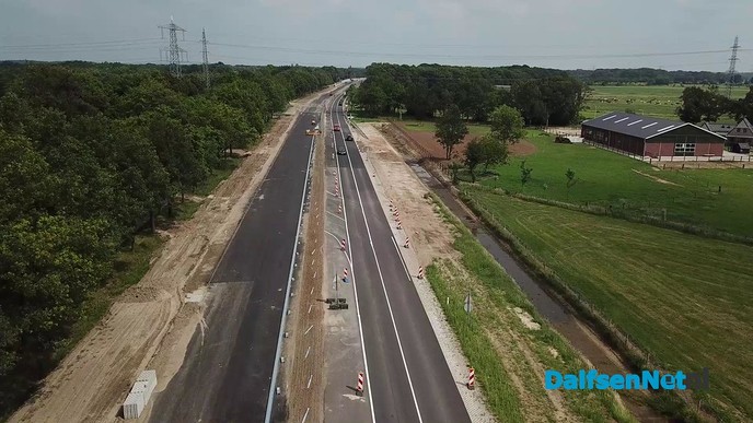 Drone foto beelden N35 Wijthmen - Foto: Ingezonden foto