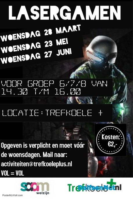 Lasergamen in Trefkoele+ - Foto: Ingezonden foto