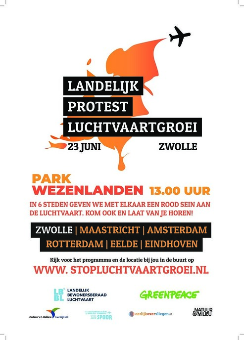 Kom in actietegen laagvliegers - Foto: Eigen geleverde foto