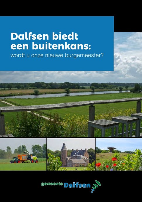 Profielschets nieuwe burgemeester - Foto: Gemeente Dalfsen