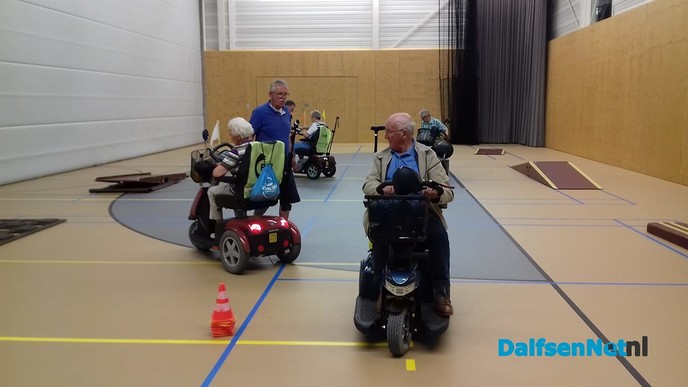 Scootmobieltraining - Foto: Ingezonden foto