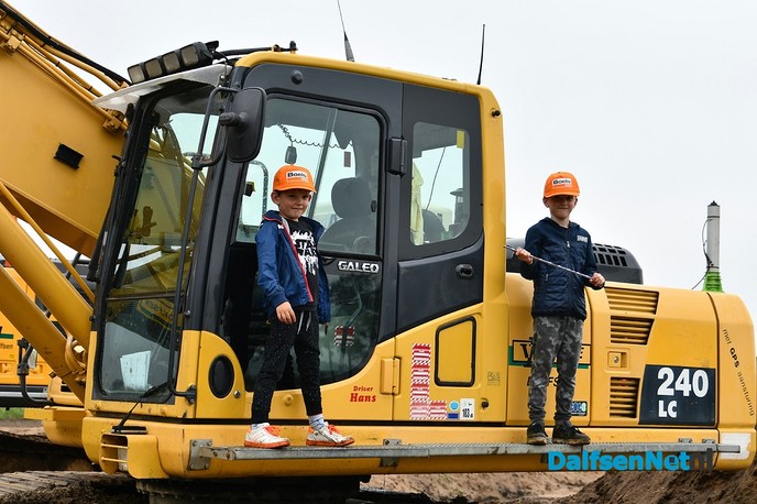 Veel belangstelling voor De Dag van de Bouw - Foto: Johan Bokma