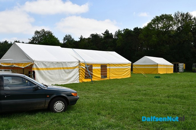 Opbouw The Living Village Festival is begonnen - Foto: Johan Bokma