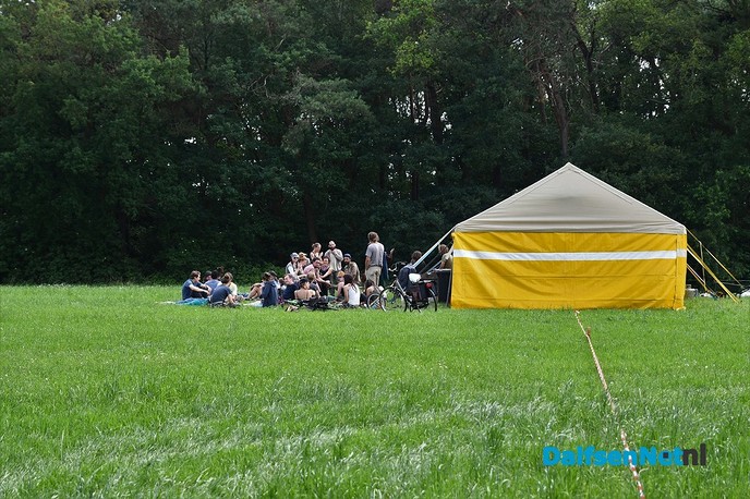 Opbouw The Living Village Festival is begonnen - Foto: Johan Bokma