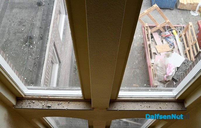 Verbouwing van voormalig postkantoor tot appartementen - Foto: Johan Bokma