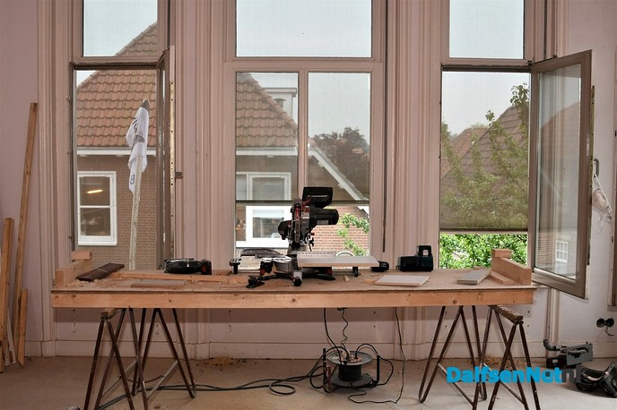 Verbouwing van voormalig postkantoor tot appartementen - Foto: Johan Bokma