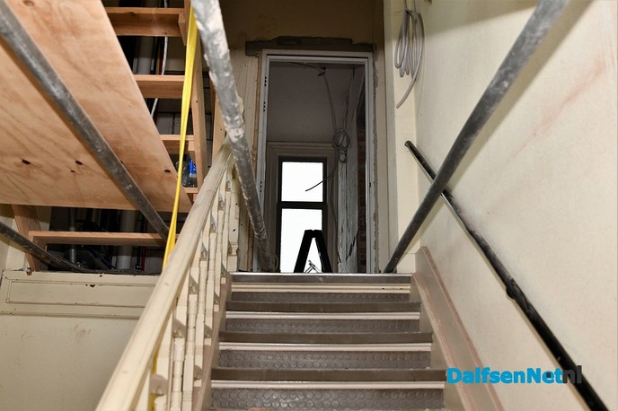 Verbouwing van voormalig postkantoor tot appartementen - Foto: Johan Bokma