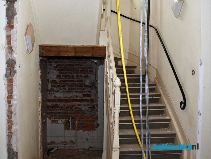 Verbouwing van voormalig postkantoor tot appartementen - Foto: Johan Bokma