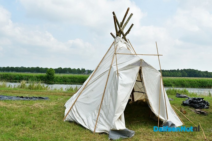 Update opbouw The Living Village Festival - Foto: Johan Bokma