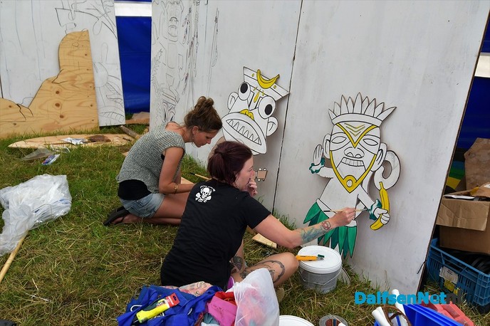 The Living Village Festival is op zoek naar theedoeken - Foto: Johan Bokma