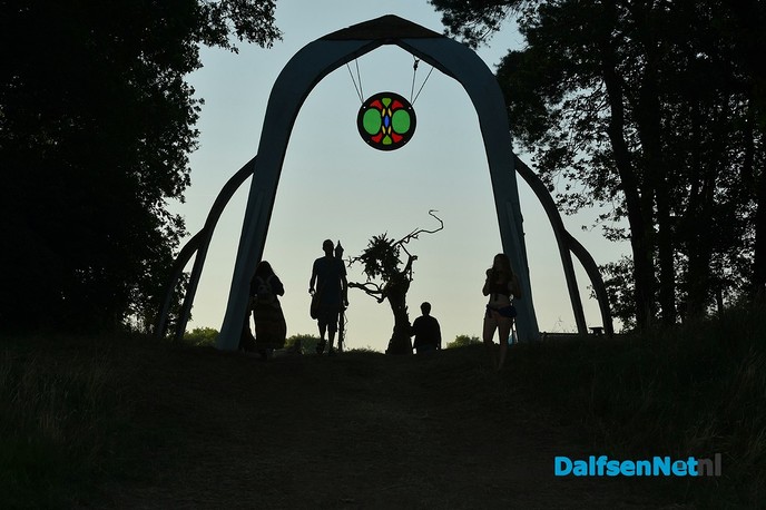 Openingsceremonie festival met beeld en geluid - Foto: Johan Bokma