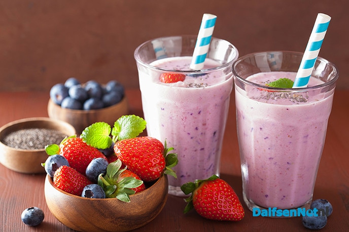 Smoothies tijdens tweede avond Fietsdriedaagse - Foto: Ingezonden foto