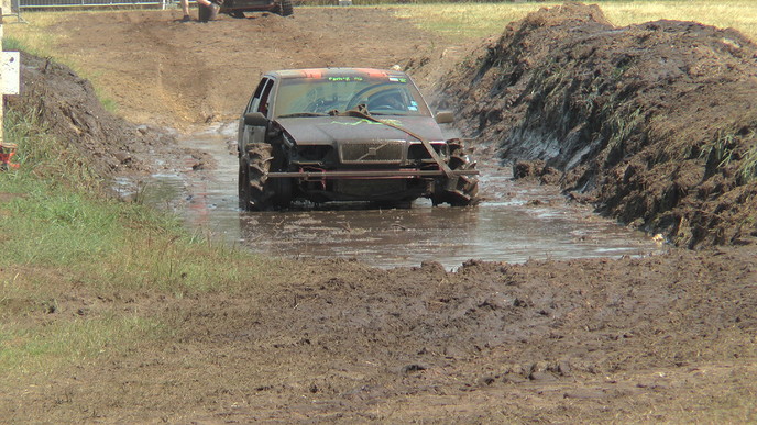 Beetje regen maakt de modder nog niet zwaar genoeg