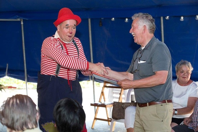 Vrienden van Rosengaerde bieden circusvoorstelling aan - Foto: Geert Bistervels