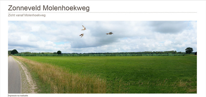 Zonneweide Molenhoekweg in Lenthe roept veel vragen op