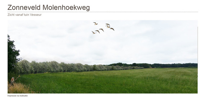 Zonneweide Molenhoekweg in Lenthe roept veel vragen op