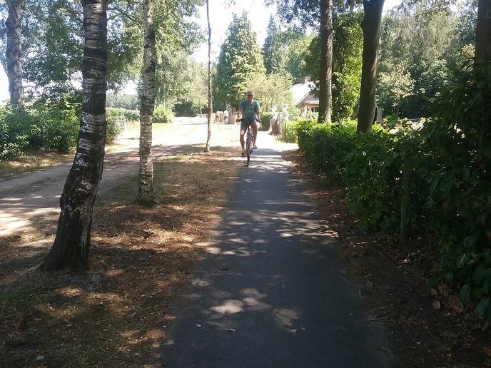Zet fietsers niet in de stof - Foto: Eigen geleverde foto