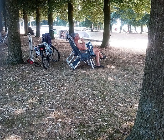 Verkoeling zoeken - Foto: Eigen geleverde foto