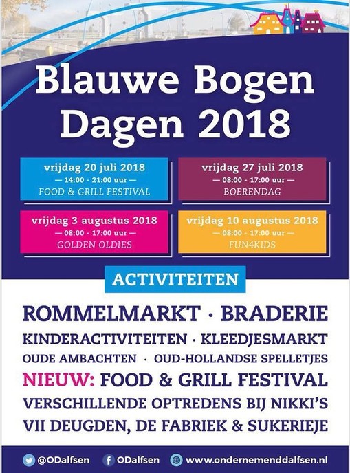 De zomer barst los op de 1e Blauwe Bogen Dag!