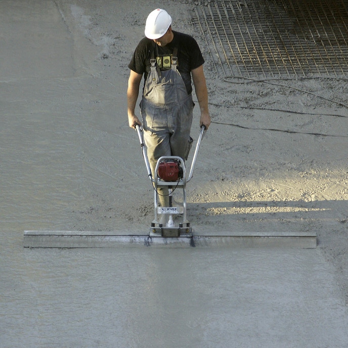 Beton storten Waterfront - Foto: Gemeente Dalfsen
