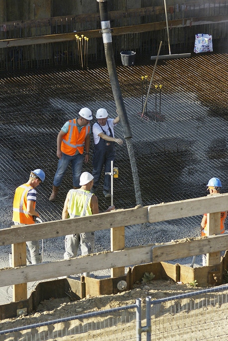Beton storten Waterfront - Foto: Gemeente Dalfsen